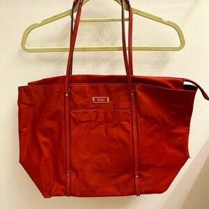 Tumi Voyageur Tote Orange handbag